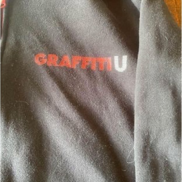 Men’s Keith Urban Grafitti U 2018 World Tour Black Zippered Hoodie in Size L - Picture 4 of 5